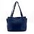 Sac Tote Prada Vitello Daino Vitello Daino Medium Bleu Marine - vue 2