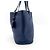 Sac Tote Prada Vitello Daino Vitello Daino Medium Bleu Marine - vue 4