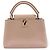 Louis Vuitton Flower Chain Capucines Leather BB Beige