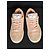 Chanel Sneaker aus rosa Wildleder und Stoff Pink - Ansicht 2
