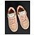 Chanel Sneaker aus rosa Wildleder und Stoff Pink - Ansicht 4