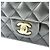 Chanel Classic Single Flap Top Handle Quilted Iridescent Lambskin Mini Negro - vista 7