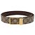 Cinto Gucci com fivela quadrada GG Marrom Bege