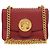 Chloé Chloe Millie Schultertasche aus rotem Leder mit Kette