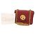 Chloé Chloe Millie Schultertasche aus rotem Leder mit Kette - Ansicht 2