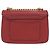 Chloé Chloe Millie Schultertasche aus rotem Leder mit Kette - Ansicht 3
