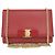 Borsa a tracolla Salvatore Ferragamo Vara in pelle rossa con catena Rosso