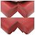 Borsa a tracolla Salvatore Ferragamo Vara in pelle rossa con catena Rosso - vista 3