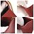 Borsa a tracolla Salvatore Ferragamo Vara in pelle rossa con catena Rosso - vista 8