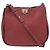 Borsa a tracolla Salvatore Ferragamo Gancini in pelle rossa Rosso
