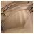 Borsa a mano media in pelle martellata Tory Burch Swing Beige - vista 7