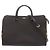 Burberry Banwell Handtasche aus Leder und Canvas mit Check-Muster Schwarz