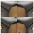 Burberry Banwell Handtasche aus Leder und Canvas mit Check-Muster Schwarz - Ansicht 5