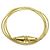 Pulsera de dijes Boucheron Jacques de 3-Loop Dorado