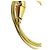 Pulsera de dijes Boucheron Jacques de 3-Loop Dorado - vista 8