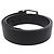 Burberry Leather Belt Black Silvery - view 3