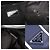 Prada Triangle Logo Schultertasche aus Leder Schwarz Blau - Ansicht 8