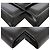 Bulgari Borsa a tracolla/pochette 2-Way in pelle nera con logo BVLGARI Nero - vista 5