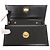 Bulgari Borsa a tracolla/pochette 2-Way in pelle nera con logo BVLGARI Nero - vista 6