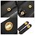 Bulgari Borsa a tracolla/pochette 2-Way in pelle nera con logo BVLGARI Nero - vista 9