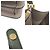 Marni Trunk Schultertasche aus Leder Braun Grün - Ansicht 10