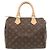Borsa Louis Vuitton Speedy 25 Monogram Marrone Monogramma - vista 2
