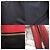 Borsa Boston Valextra K-VAL My Logo in tela e pelle Nero Rosso - vista 10