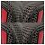 Borsa Boston Valextra K-VAL My Logo in tela e pelle Nero Rosso - vista 4