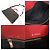 Borsa Boston Valextra K-VAL My Logo in tela e pelle Nero Rosso - vista 7
