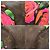 Borsa tote Louis Vuitton Neverfull MM Monogram Rose Marrone Monogramma - vista 4