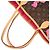 Borsa tote Louis Vuitton Neverfull MM Monogram Rose Marrone Monogramma - vista 7