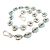 Correa de hombro de metal azul claro Loewe Donut Chain Plata - vista 3