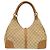 Borsa a spalla Gucci New Jackie Beige Cammello - vista 2
