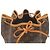 Noe Louis Vuitton Petit Noé Monogram Shoulder Bag M42226 Marrone Monogramma - vista 7