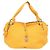 Céline Bolsa de mão Celine Bittersweet em couro Amarelo