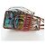 PRADA Tote Bag Vinyl Multicolor Silver Auth 204422A Silvery Multiple colors - view 4