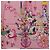 Hermès HERMES Carre 90 Seidentuch Rosa Gelb "La Folle Parade" Auth ki6876M Pink - Ansicht 21