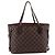Borsa Tote LOUIS VUITTON Damier Ebene Neverfull PM N51109 LV Auth ep15899 - vista 2