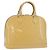 LOUIS VUITTON Monogram Vernis Alma PM Hand Bag Beige M90170 LV Auth ka6313A