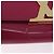 LOUIS VUITTON Pochette Louise EW Clutch Bag Rose Andian M94270 LV Auth ka6341 - vista 10
