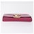 LOUIS VUITTON Pochette Louise EW Clutch Bag Rose Andian M94270 LV Auth ka6341 - vista 8