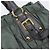 Bolsa de mão PRADA Nylon Green Gold Tone Auth bs37141A Verde - vista 10