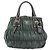 Bolsa de mão PRADA Nylon Green Gold Tone Auth bs37141A Verde - vista 13