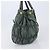 Bolsa de mão PRADA Nylon Green Gold Tone Auth bs37141A Verde - vista 4