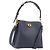 Coach Schultertasche Leder 2way Navy Gold Auth ki6820A Golden Marineblau