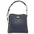Coach Schultertasche Leder 2way Navy Gold Auth ki6820A Golden Marineblau - Ansicht 2