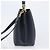 Coach Schultertasche Leder 2way Navy Gold Auth ki6820A Golden Marineblau - Ansicht 4
