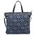 Saco Tote PRADA Nylon 2way Navy Gold Auth 206331A Dourado Azul marinho - vista 13