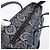Saco Tote PRADA Nylon 2way Navy Gold Auth 206331A Dourado Azul marinho - vista 6