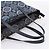 Saco Tote PRADA Nylon 2way Navy Gold Auth 206331A Dourado Azul marinho - vista 7